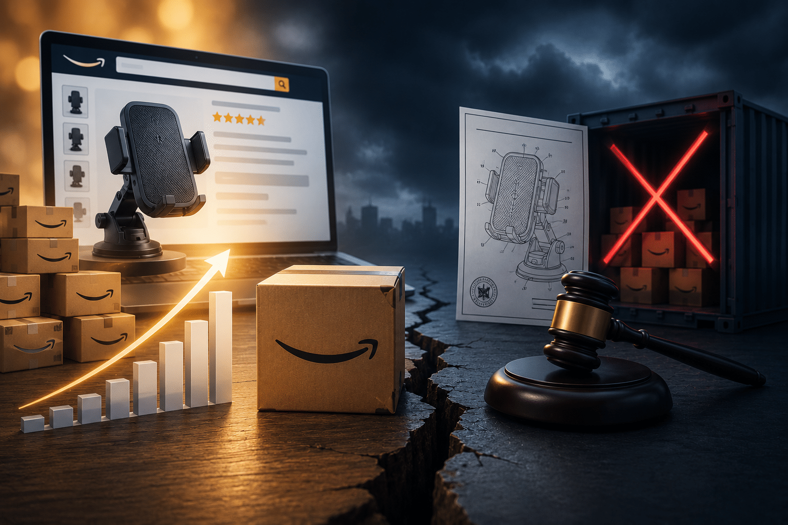 Launching Without a Utility Patent on Amazon