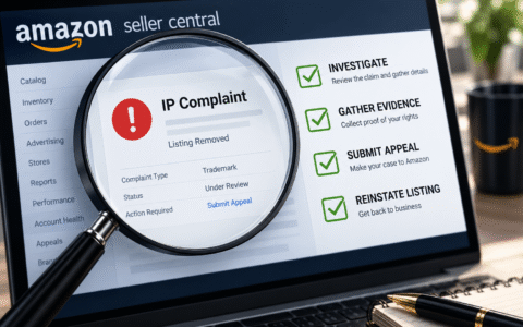 IP Complaint amazon